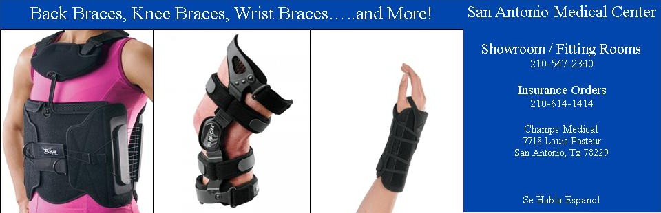 Back Braces, Knee Braces, Wrist Braces....and More! Back Braces, Knee Braces, Wrist Braces....and More!